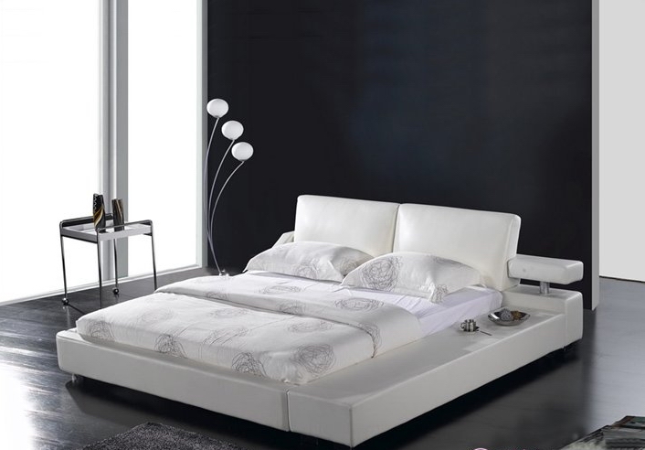 leather bed,bed,sofa,furniture 8046