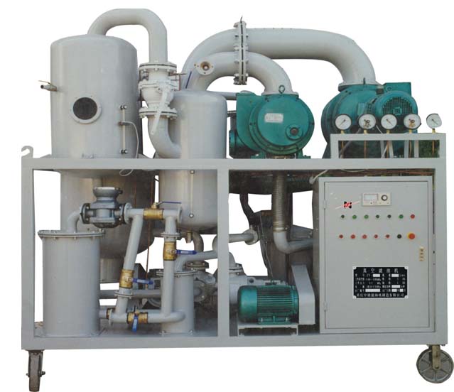 Double-Stage Vacuum Insulation Oil Purifier; oil f