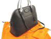 Hermes dark coffee Bolide handbag 1052-37cm