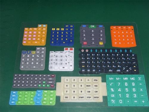environmental protection products, Silicone Rubber Calculator keypads