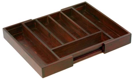 wooden tableware tray