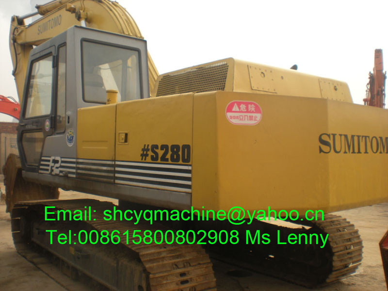 used hydraulic excavator sumitomo 280