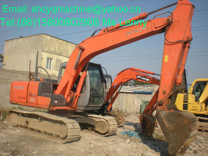 used hitachi excavator zx120 for sale