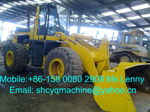 komatsu wheel loader wa380, used loader komatsu