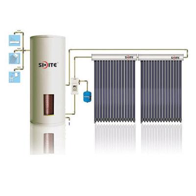 Twice Heat Exchange Solar Water Heater