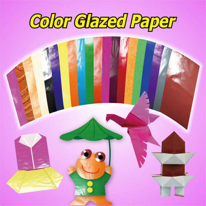 glazed paper (high quality)