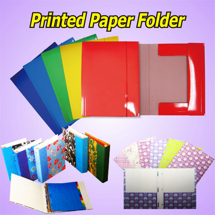 printed paper folder