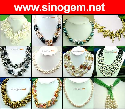 pearl necklace at sinogem.net