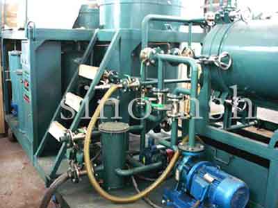 engine oil purification oil filtering machine