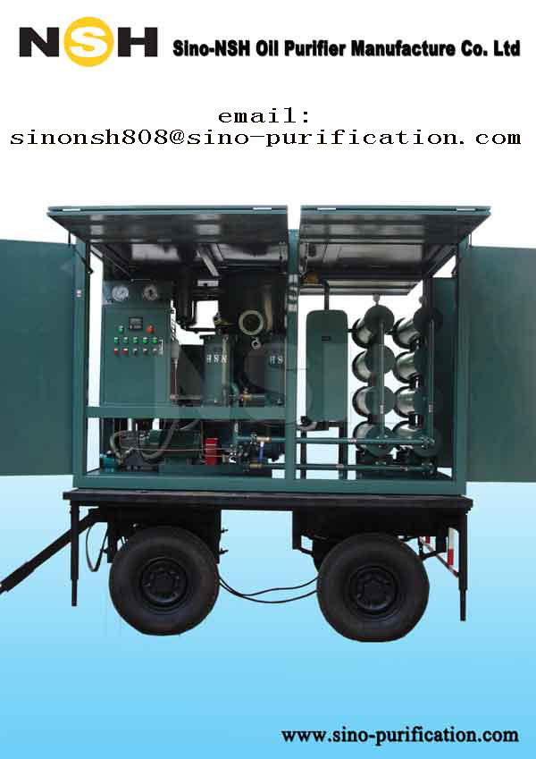 transformer oil purifier                       