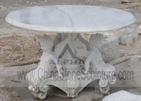 Marble Round Table