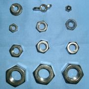 Lock, hex & machine screw nuts