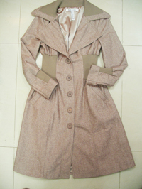 DVF overcoat