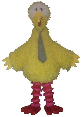 big yellow bird costume