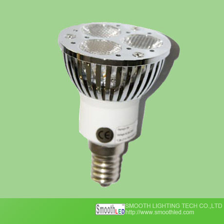 E14 Dimmable 3x1w LED Spot Lights