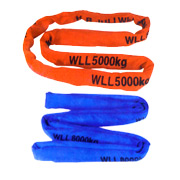 round sling, polyester round sling, lifting sling