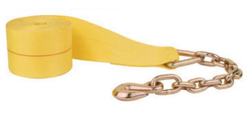 winch strap, cargo winch strap, truck winch strap