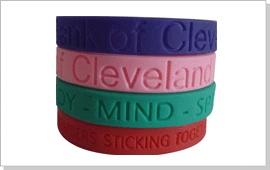 Silicone wristband