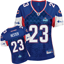 2008 Pro Bowl Chicago Bears 23 Hester Blue NFL Jer