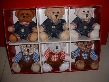 Teddy Bears-6pcs