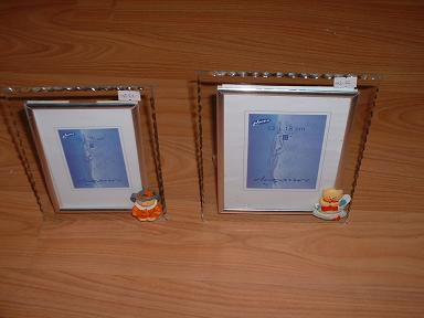 Glass photo frames 