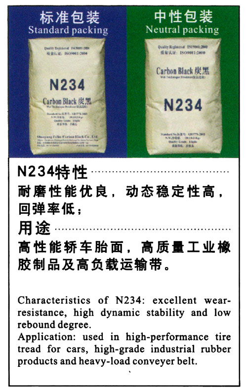 China carbon blacks N234