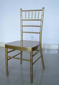 Golden chivari chairs 