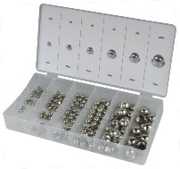 75pcs hex nut with top 