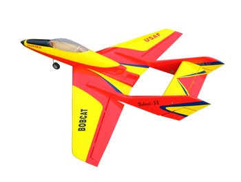 Gas Bobcat - 50 RC Nitro Gas Planes Model ARF