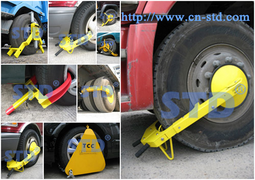  Truck wheel boot ,wheel immobilizer