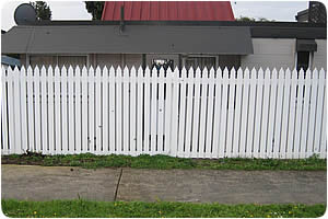 Powder Coated Steel Picket Fences