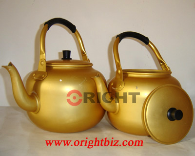 aluminium golden kettle ( special spout ) 