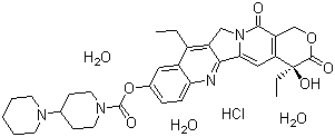 Irinotecan Hydrochloride trihydrate