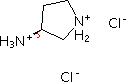 (3R)-(-)-3-Aminopyrrolidine dihydrochloride 