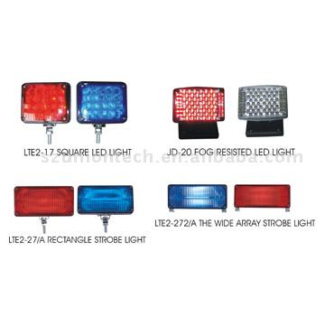 Square Warning Lights