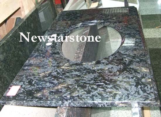 supply granite vanity top for bathroom use