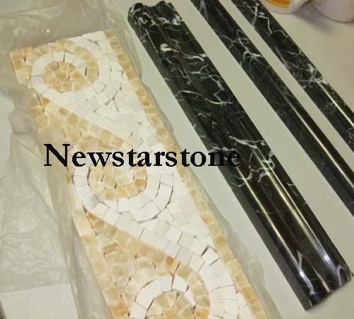 marble pencil liner,stone border liner,marble mosa