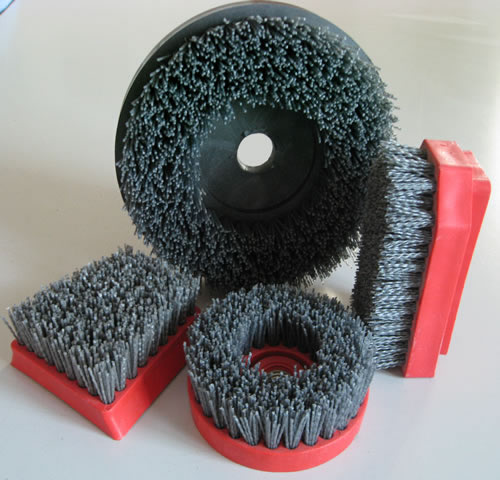 abrasive brush