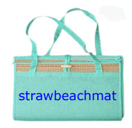 Promotional Mat, Printed Straw Mat, StrawBeachMat