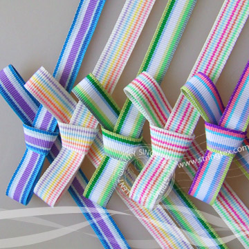 Striped Grosgrain Ribbon