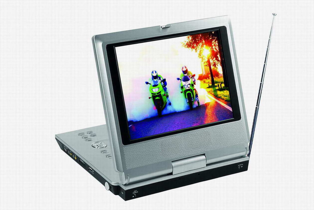 9.2inch Reversible TFT LCD Portable DVD player