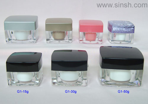 Square Acryl Jars