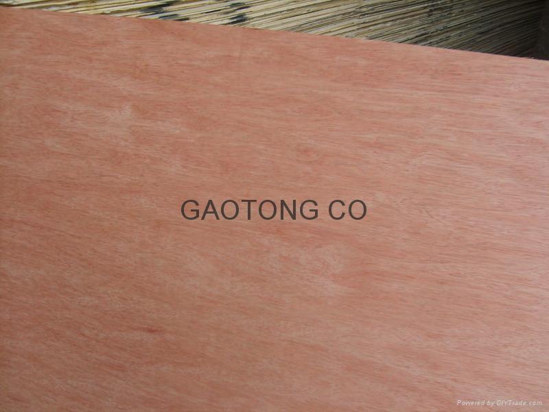 Low Thickness redhardwood plywood 