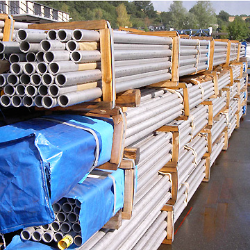 TP317L schedule 40 stainless steel tube