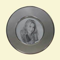 Antique Round Picture Frame