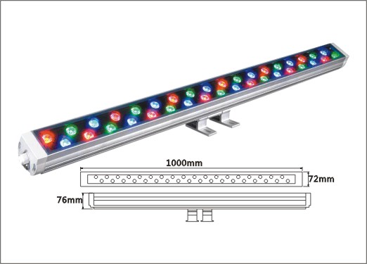 high power led wall washer light-36w