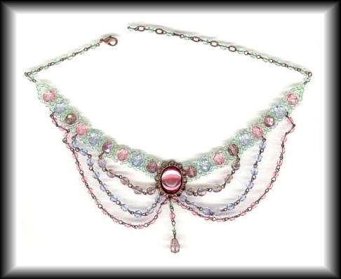 Boudoir Rose Necklace