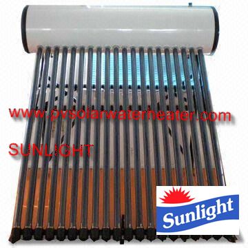 compact vacuum tube solar water heater 