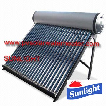 compact vacuum tube solar water heater 