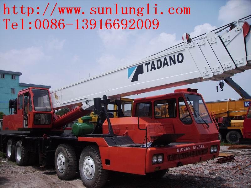 Used tadano TG500e-3 kato truck crane